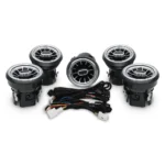 Mercedes Benz A CLA Class W117 W176 LED Ambient Turbine Style Front Air Vents Grille Kit