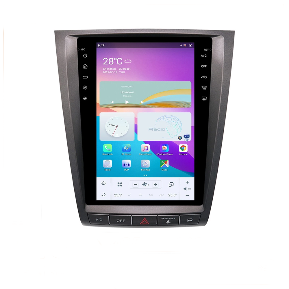 Lexus GS300 GS460 Tesla Style Android 11 Touch screen 11.8' 8+128GB
