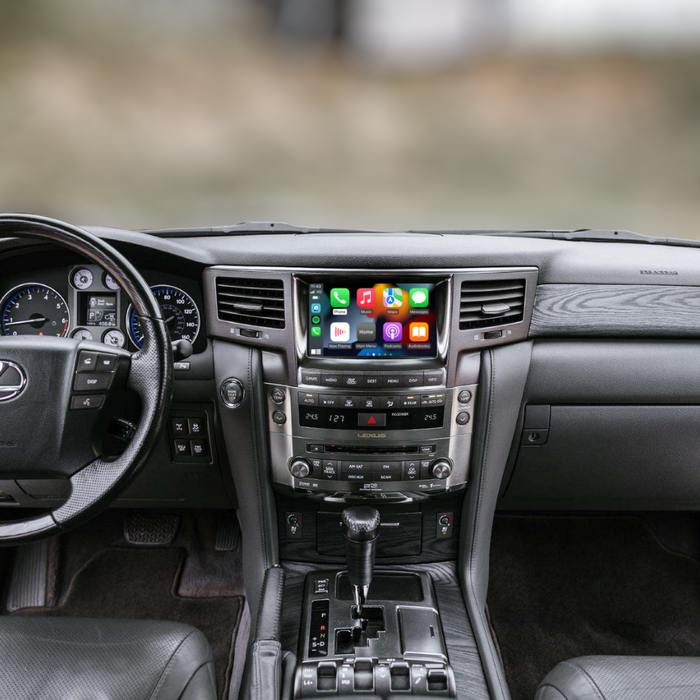Lexus LX 570 Apple Carplay function in original head unit screen