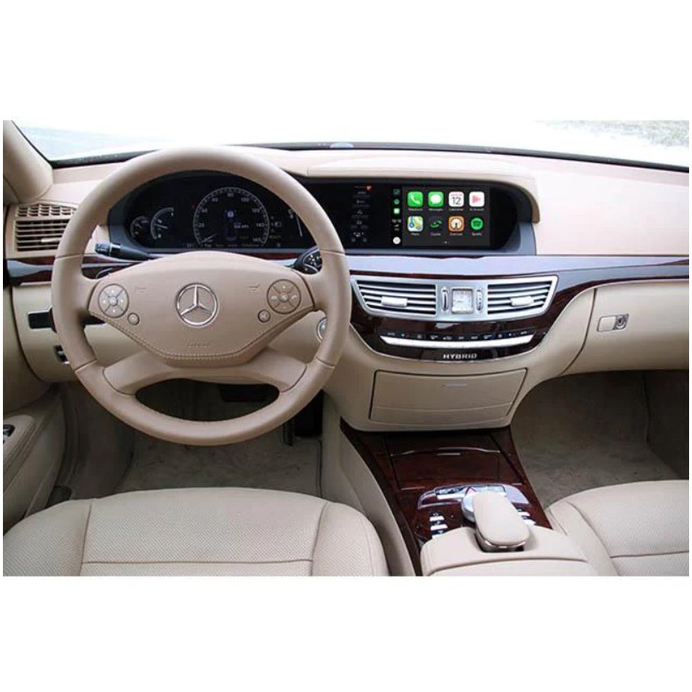 Mercedes S Class W221 Apple Carplay Android Auto Retrofit for Original Multimedia NTG Screen