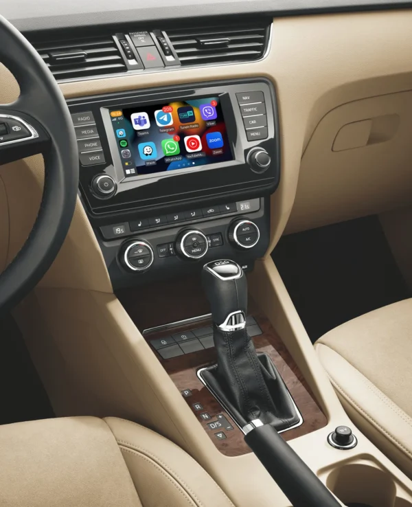 Skoda Apple CarPlay and Android Auto for MMI MIB1 MIB2 2015 - 2019