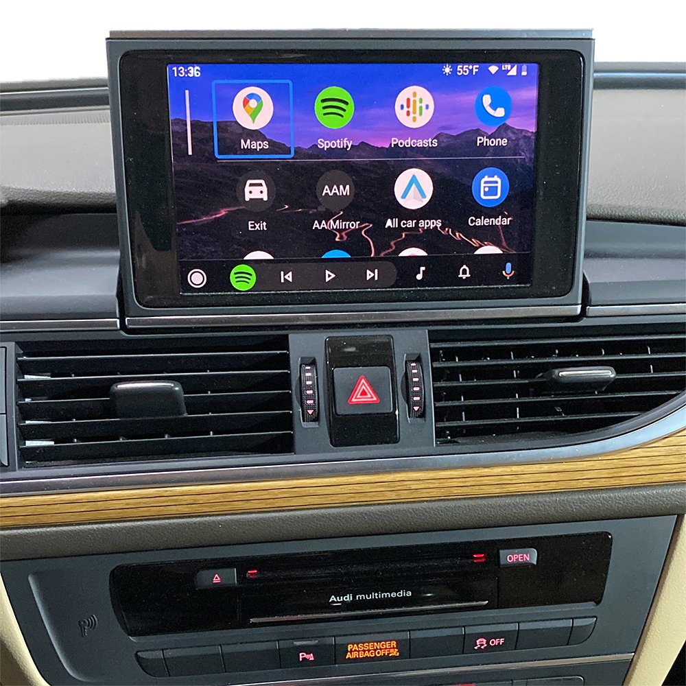 Apple CarPlay and Android Auto integration for Audi MMI RMC A6 A7 Q3 2011 - 2018