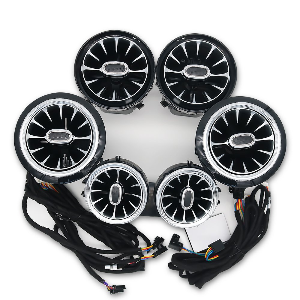 Mercedes Benz G-Class W464 LED Turbine Air Vents Set Rear + Front for 2018-2022