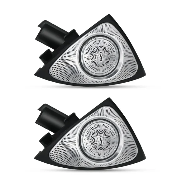 Mercedes Benz C and GLC W205 W253 LED Ambient Light Rotating 3D Tweeter Speakers