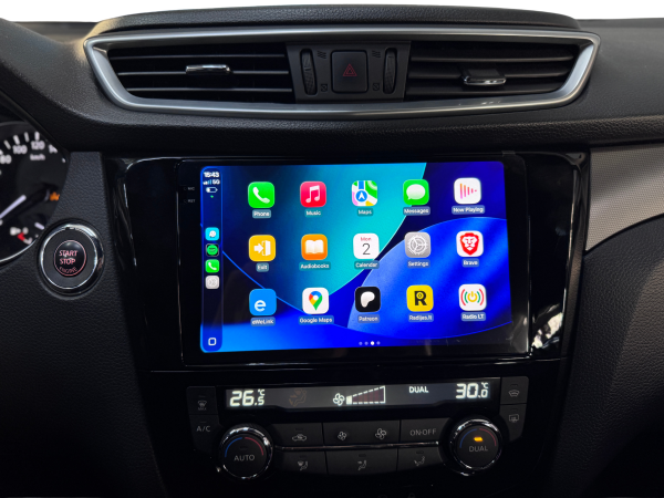 Nissan Qashqai X-Trail Apple Carplay Android Auto Touchscreen 9/10 inch