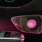 LED-midrange-speaker-cover-in-action-W206